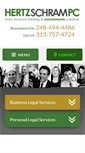 Mobile Screenshot of hertzschram.com